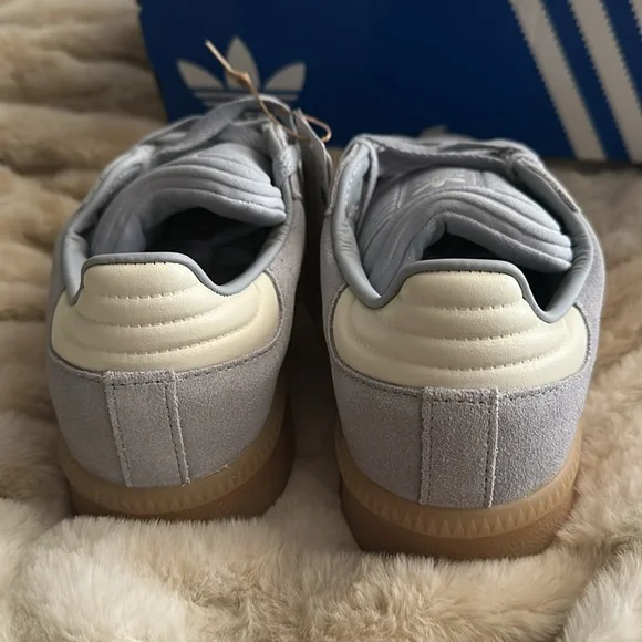 adidas Samba in Gray and Cream Women’s 7.5 - Picture 3 of 5